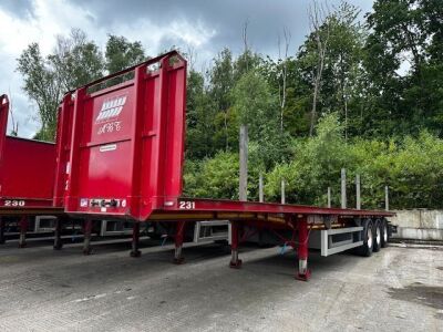 2017 Montracon Triaxle Coiler Trailer