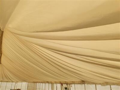 Complete 40ft x 80ft Traditional Pole Marquee, - 35