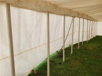 Complete 40ft x 80ft Traditional Pole Marquee, - 37