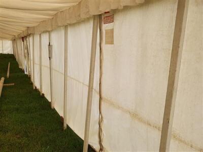 Complete 40ft x 80ft Traditional Pole Marquee, - 38