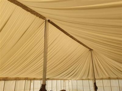 Complete 40ft x 80ft Traditional Pole Marquee, - 42