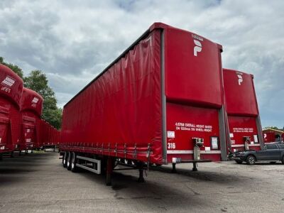 2019 Lawrence David Triaxle Curtainside Trailer