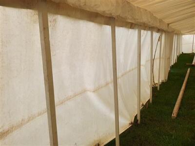 Complete 40ft x 80ft Traditional Pole Marquee, - 48