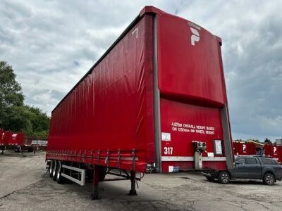 2019 Lawrence David Triaxle Curtainside Trailer