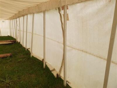 Complete 40ft x 80ft Traditional Pole Marquee, - 49