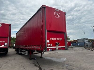 2018 Lawrence David Triaxle Curtainside Trailer