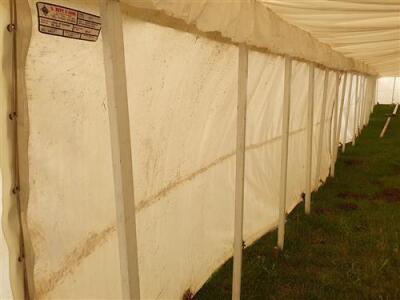 Complete 40ft x 80ft Traditional Pole Marquee, - 50