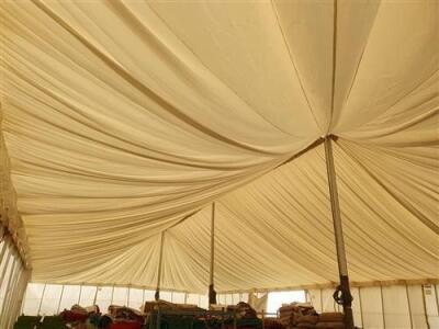 Complete 40ft x 80ft Traditional Pole Marquee, - 51