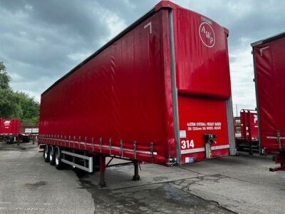 2018 Lawrence David Triaxle Curtainside Trailer