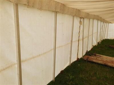 Complete 40ft x 80ft Traditional Pole Marquee, - 52