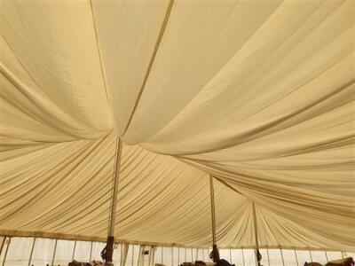 Complete 40ft x 80ft Traditional Pole Marquee, - 53