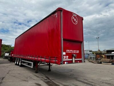 2018 Lawrence David Triaxle Curtainside Trailer