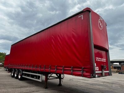 2018 Lawrence David Triaxle Curtainside Trailer