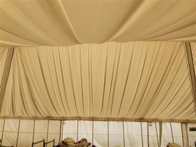 Complete 40ft x 80ft Traditional Pole Marquee, - 56