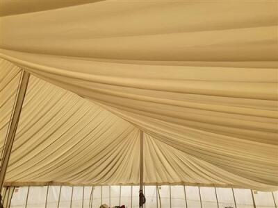 Complete 40ft x 80ft Traditional Pole Marquee, - 57