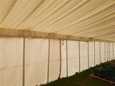 Complete 40ft x 80ft Traditional Pole Marquee, - 58