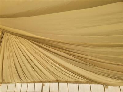 Complete 40ft x 80ft Traditional Pole Marquee, - 61