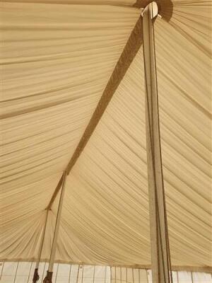 Complete 40ft x 80ft Traditional Pole Marquee, - 63