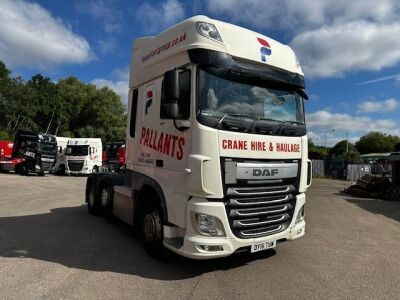 2016 DAF XF 460 Super Space Cab 6x2 Midlift Tractor Unit