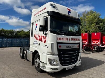 2016 DAF XF 510 Super Space Cab 6x2 Midlift Tractor Unit