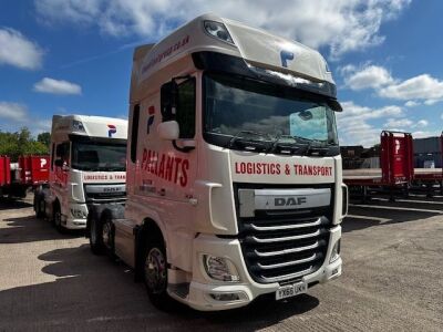 2016 DAF XF 510 Super Space Cab 6x2 Midlift Tractor Unit