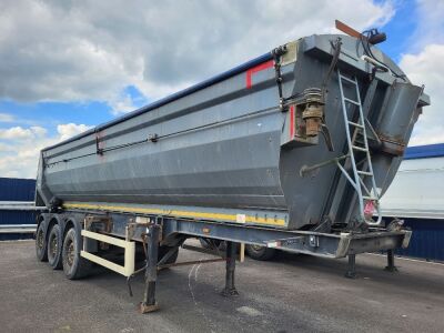 2005 Kelberg Triaxle Aggregate Tipping Trailer - 2