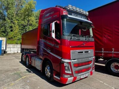 2015 Volvo FH16 750 6x2 Rear Lift Tractor Unit