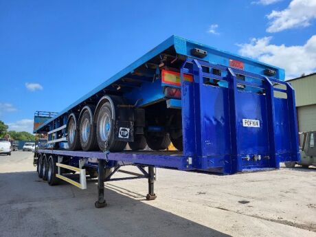 2007 SDC Triaxle Flat Trailer