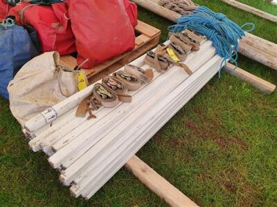 Complete 40ft x 80ft Traditional Pole Marquee - 2