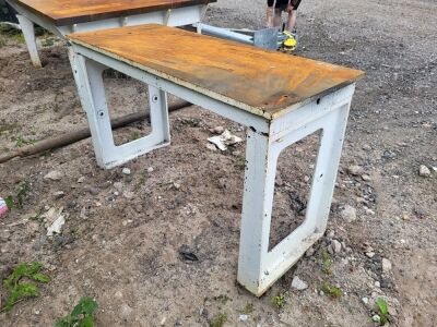 Steel Work Bench - 2