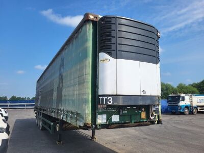 2007 Donbur Triaxle Refrigerated Curtainside Trailer - 2