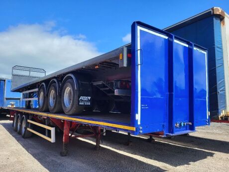 2006 SDC Triaxle Extendable Flat Trailer