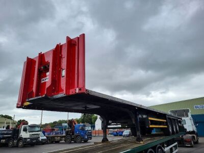 2009  Schmitz Triaxle Euroliner Flat Trailer - 2