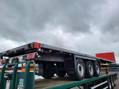 2009  Schmitz Triaxle Euroliner Flat Trailer - 3