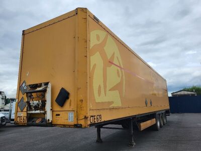 2008 Krone Triaxle Box Trailer