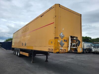 2008 Krone Triaxle Box Trailer - 2