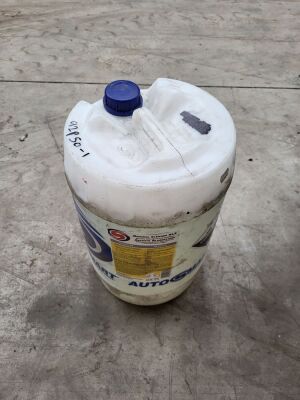 New & Unused 25ltrs of Auto Start Biocidal Cleaner XLS