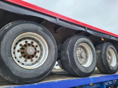 2009  Schmitz Triaxle Cut Down Euroliner Flat Trailer - 3