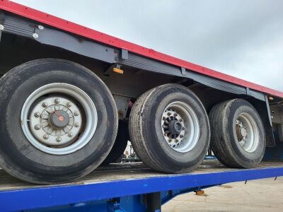 2009  Schmitz Triaxle Cut Down Euroliner Flat Trailer - 4