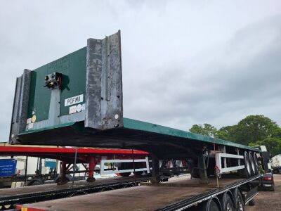 2007 Wilson Triaxle Flat Trailer - 2