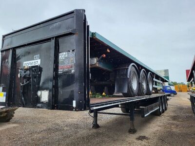 2017 Berger Triaxle Flat Trailer - 2