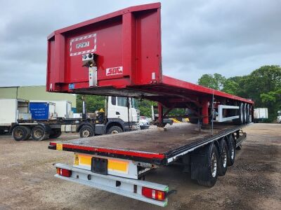 2017 Berger Triaxle Euroliner Flat Trailer - 2