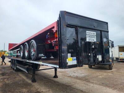 2017 Berger Triaxle Euroliner Flat Trailer - 3