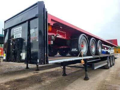 2017 Berger Triaxle Euroliner Flat Trailer - 4