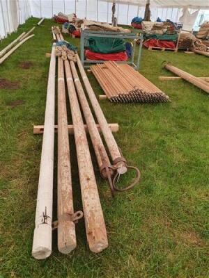 Complete 40ft x 80ft Traditional Pole Marquee - 13