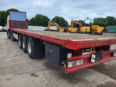 2014 Krone Triaxle Coil Flat Trailer - 4