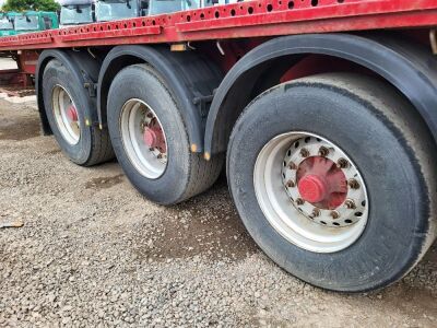 2014 Krone Triaxle Coil Flat Trailer - 5