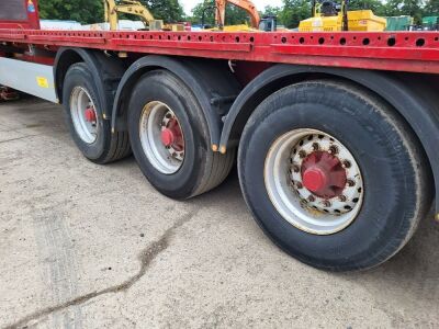 2014 Krone Triaxle Coil Flat Trailer - 6