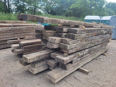 Approx 52x Railway Sleepers