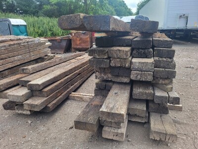 Approx 52x Railway Sleepers - 2